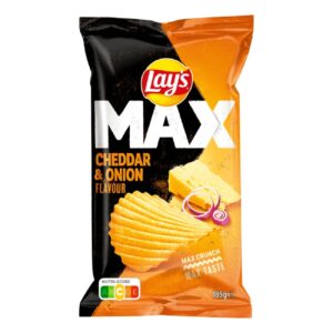 Lays MAX Cheese/Onion 22x185 gr.