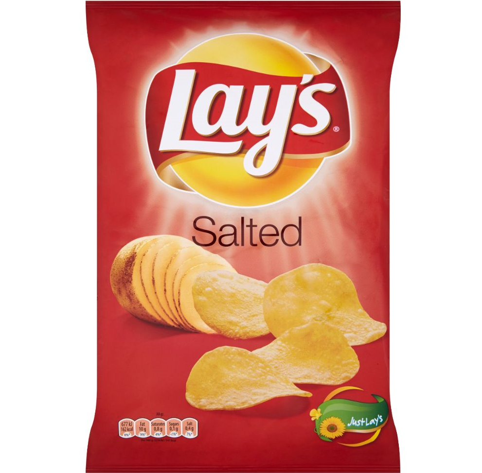 LAYS SALTED 18x175GR | Awan Nordic