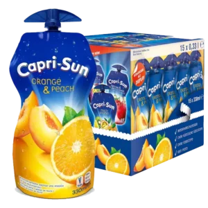 Capri-Sun Orange/Peach 15x330 ml. (VEGAN)