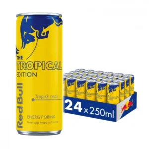 Redbull Tropisk, Tropical Edition 24x250 ml. (FORVENTET LAGER UGE 40)