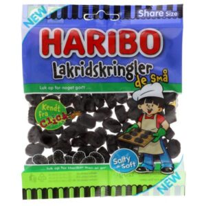 Haribo (de små) Lakridskringler 20x120 gr. (VEGAN)