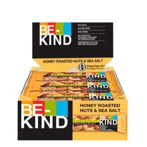 Be Kind Protein Bar, Honey Roasted Nuts & SeaSalt 12x40 gr.