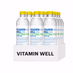 Vitamin Well, Electrolytes Citron/Lime SF 12x500 ml.