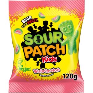 Sour Patch Kids, Watermelon 10x120 gr. (VEGAN)