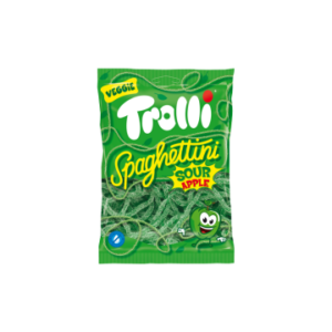 Trolli Spaghetti Sour Apple 30x100 gr. (VEGAN)