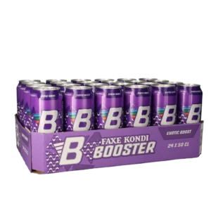 Faxe Kondi Booster Exotic Boost 24x500 ml.