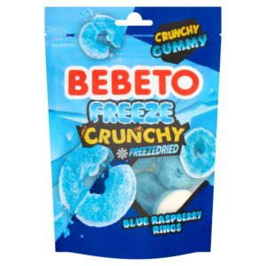 Bebeto Blue Raspberry Freeze Crunchy 10x35 gr. (HALAL)