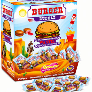 Ilham Burger Bubble Gum 200x5 gr.