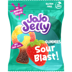 Jojo Jelly Sour Blast 12x80 gr. (HALAL)