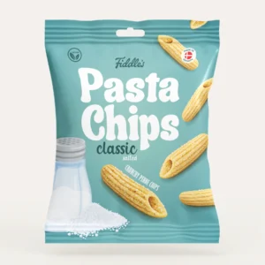 Fiddle's Pasta Chips, Salted 10x80 gr.