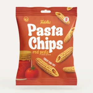 Fiddle's Pasta Chips, Red Pesto 10x80 gr.