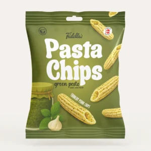 Fiddle's Pasta Chips, Green Pesto 10x80 gr.