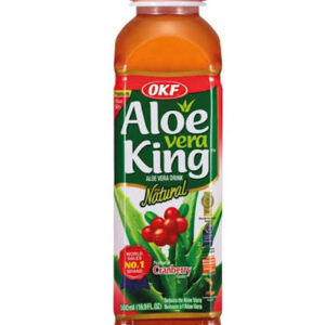 OKF Aloe Vera King Cranberry 20x500 ml.