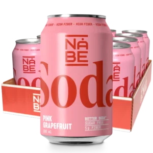 NOBE Soda, Pink Grapefruit SF 12x330 ml. (FORVENTET LAGER UGE 39)
