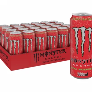Monster Energy Ultra Watermelon Zero 24×500 ml. (FORVENTET LAGER UGE 40)