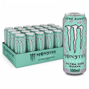 Monster Energy Ultra Vice Guava Zero 24×500 ml. (FORVENTET LAGER UGE 40)