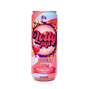Fresh Lollypop (strawberry) Bubble Boom 24x330 ml. (VEGAN)