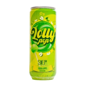 Fresh Lollypop (sour) Green Apple 24x330 ml. (VEGAN)