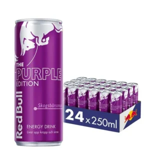 Redbull Skovbær, Purple Edition 24x250 ml. (FORVENTET LAGER UGE 42)