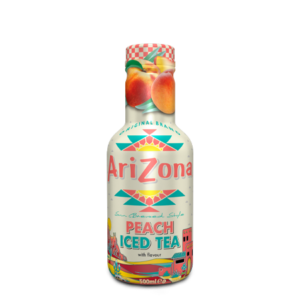 AriZona Iced Tea Peach 6x500 ml. (FORVENTET LAGER UGE 44)