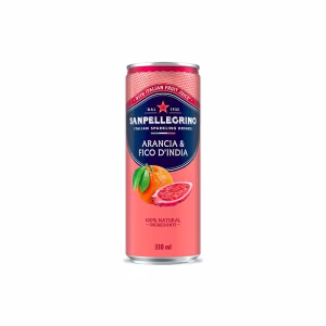 San Pellegrino Arancia & Fico D'India (Kaktusfigen) 24x330 ml. (FORVENTET LAGER UGE 44)