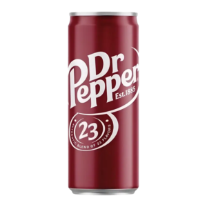 Dr. Pepper 24x330 ml. FORVENTET LAGER UGE 44)