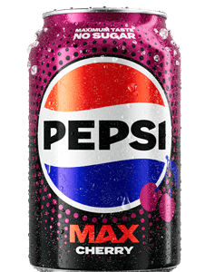 Pepsi Max Cherry 24x330 ml. (FORVENTET LAGER UGE 42)