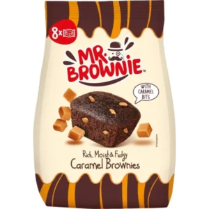 Mr. Brownie, Caramel Brownies Indp. 12x200 gr. (8x25 gr.)